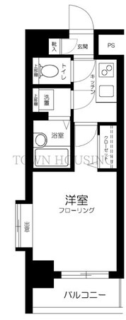 スカイコート浜松町の物件間取画像